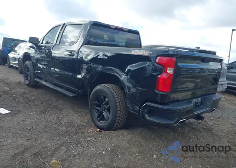 2022 Chevrolet Silverado 1500 Ltd 4Wd Short Bed Lt Trail Boss z USA, uszkodzony, nr VIN 3GCPYFED7NG170297